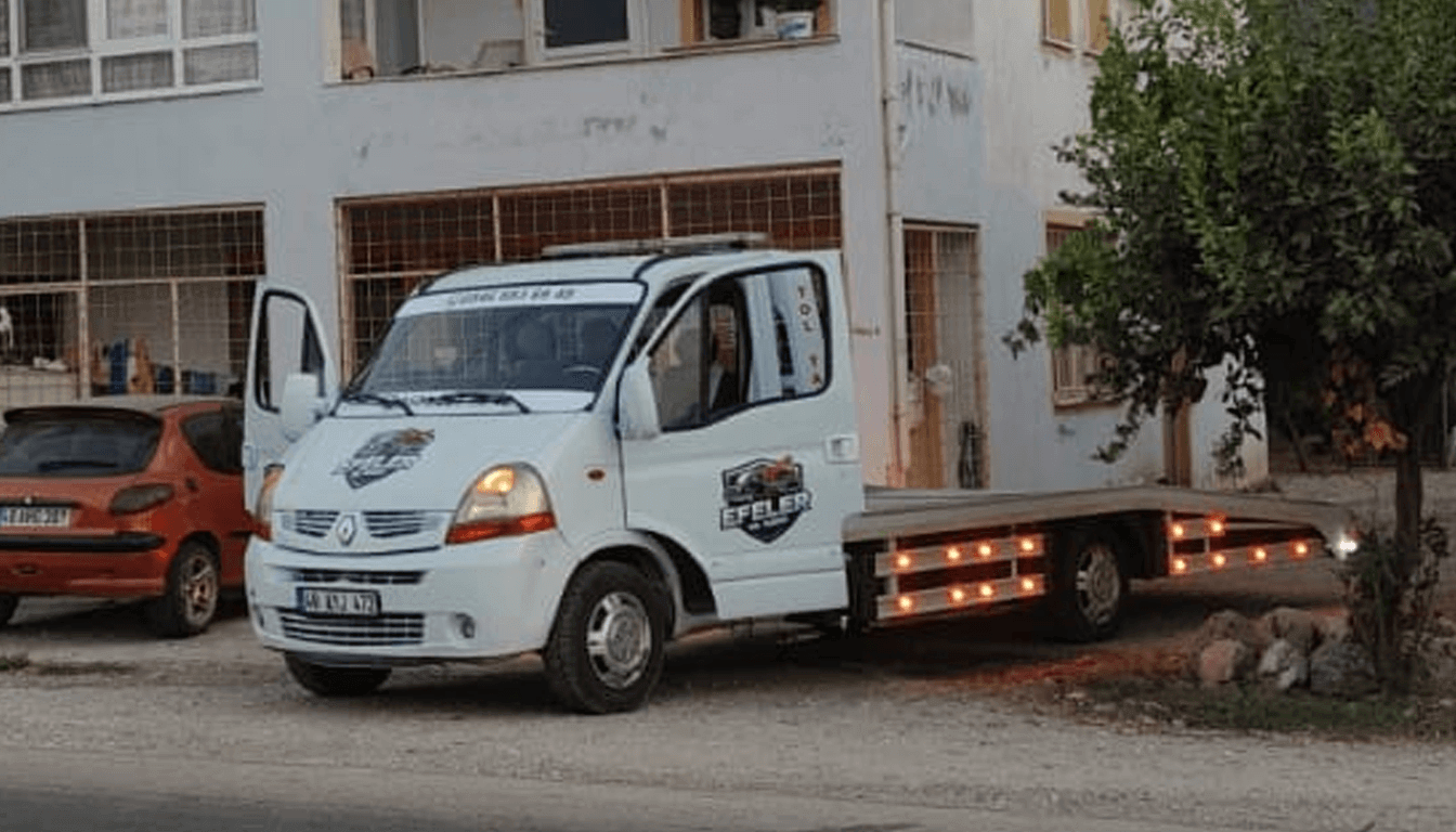 Fethiye Oto Kurtarma çekici aracı iş başında